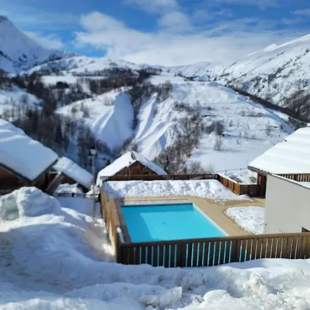 Appt Cosy Vue Montagne & Piscine - Le Darineli Apartament