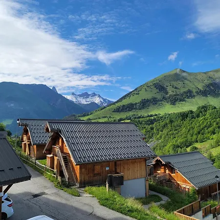 Appt Cosy Vue Montagne & Piscine - Le Darineli Saint-Jean-d'Arves